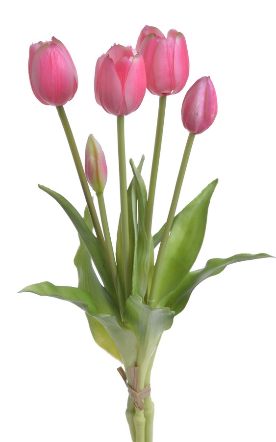 Umělé tulipány jako živé